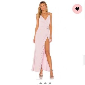 NWOT Revolve superdown maxi gown